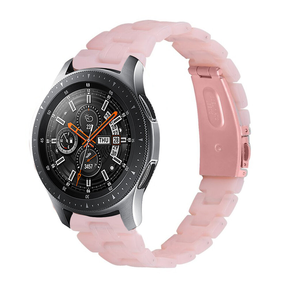 Strap-it Strap-it Samsung Galaxy Watch 46mm Resin Strap (Pink) Strap-it Strap-it Samsung Galaxy Watch 46mm Resin Strap (Pink)