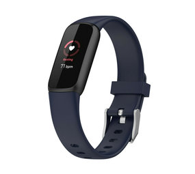 Strap-it Fitbit Luxe Silicone Strap (Dark Blue)