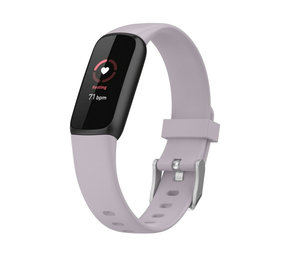 Strap-it Fitbit Luxe Silicone Strap (Lavender)