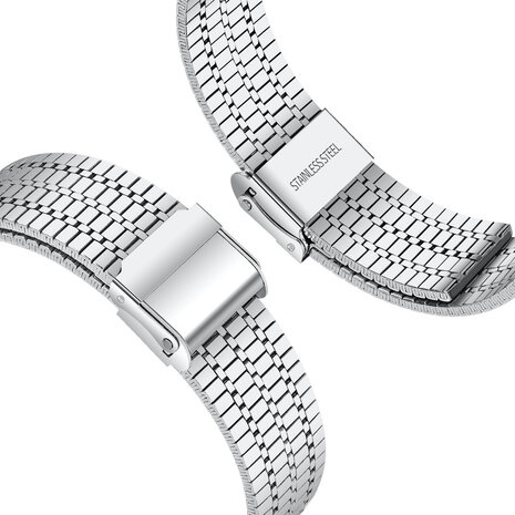Strap-it Strap-it Samsung Galaxy Watch 3 41mm Fine Steel Strap (Silver) Strap-it Strap-it Samsung Galaxy Watch 3 41mm Fine Steel Strap (Silver)