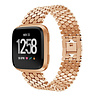 Strap-it Strap-it Fitbit Versa/Versa 2 Steel Strap Hexagons (Rose Gold) Strap-it Strap-it Fitbit Versa/Versa 2 Steel Strap Hexagons (Rose Gold)