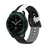 Strap-it Strap-it Samsung Galaxy Watch 42mm Silicone Strap Triple (Black-White-Grey) Strap-it Strap-it Samsung Galaxy Watch 42mm Silicone Strap Triple (Black-White-Grey)