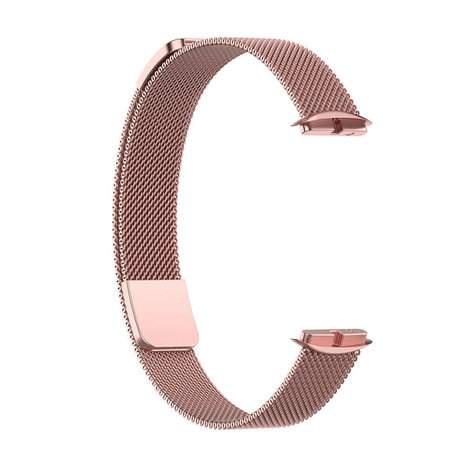 Strap-it Strap-it Fitbit Luxe Milanese Strap (Pink) Strap-it Strap-it Fitbit Luxe Milanese Strap (Pink)