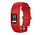 Strap-it Garmin Vivofit 4 Silicone Strap with Buckle (Red)