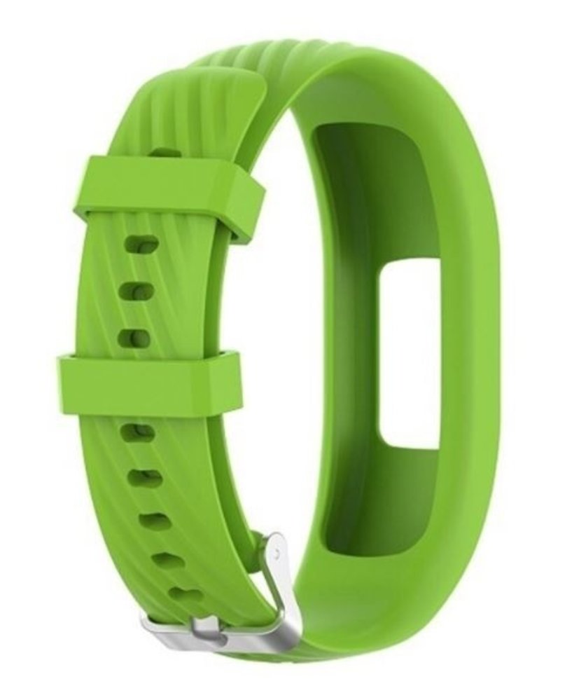 Strap-it Strap-it Garmin Vivofit 4 Silicone Strap with Buckle (Light Green)