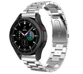 Strap-it Samsung Galaxy Watch 4 Classic 42mm Steel Strap (Silver) Strap-it Samsung Galaxy Watch 4 Classic 42mm Steel Strap (Silver)
