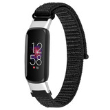 Strap-it Fitbit Luxe Nylon Strap (Black) Strap-it Fitbit Luxe Nylon Strap (Black)