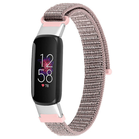 Strap-it Strap-it Fitbit Luxe Nylon Strap (Pink) Strap-it Strap-it Fitbit Luxe Nylon Strap (Pink)