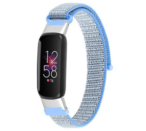 Strap-it Fitbit Luxe Nylon Strap (Light Blue) Strap-it Fitbit Luxe Nylon Strap (Light Blue)