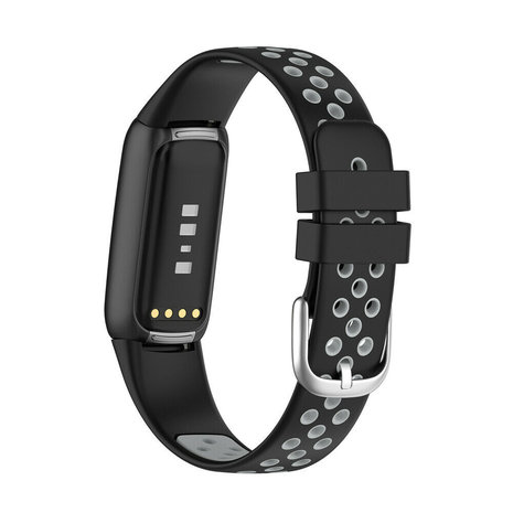 Strap-it Strap-it Fitbit Luxe Sport Strap (Black/Grey) Strap-it Strap-it Fitbit Luxe Sport Strap (Black/Grey)