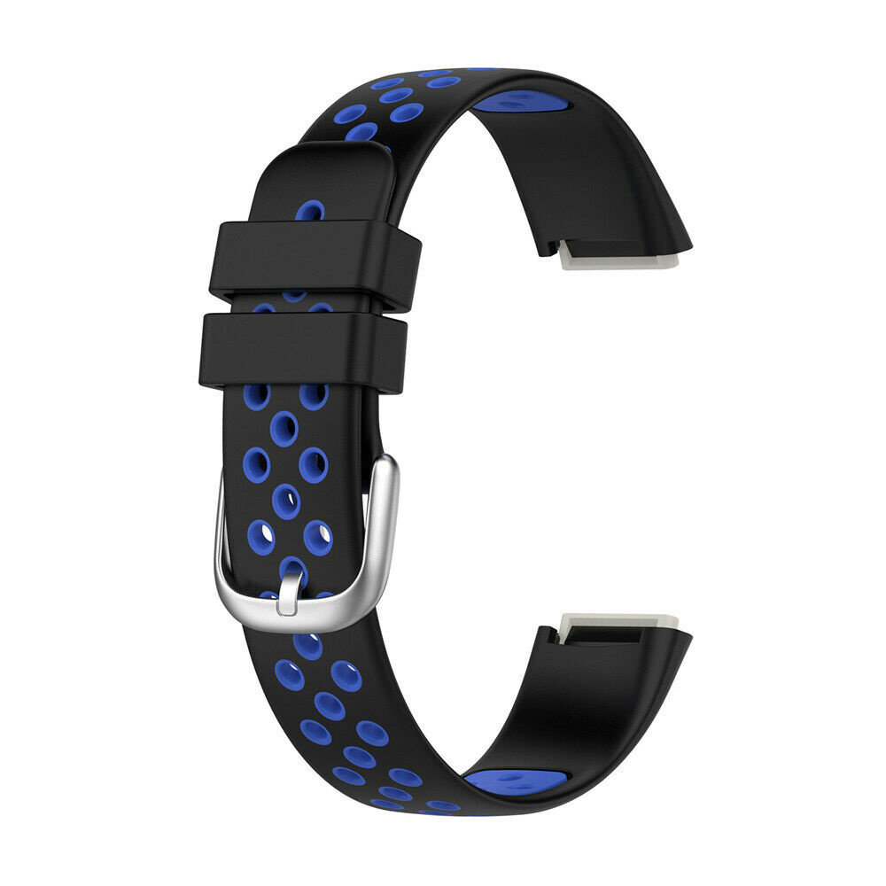 Strap-it Strap-it Fitbit Luxe Sport Strap (Black/Blue) Strap-it Strap-it Fitbit Luxe Sport Strap (Black/Blue)