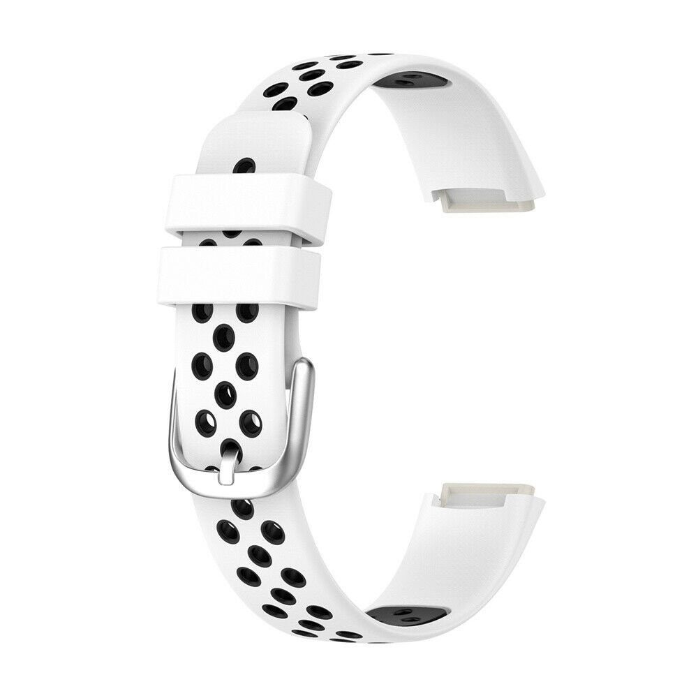 Strap-it Strap-it Fitbit Luxe Sport Strap (White/Black) Strap-it Strap-it Fitbit Luxe Sport Strap (White/Black)