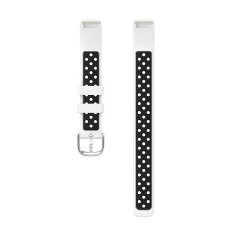 Strap-it Strap-it Fitbit Luxe Sport Strap (White/Black) Strap-it Strap-it Fitbit Luxe Sport Strap (White/Black)