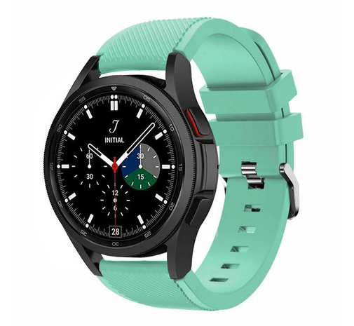 Strap-it Strap-it Samsung Galaxy Watch 4 Classic 42mm Silicone Strap with Buckle (Aqua) Strap-it Strap-it Samsung Galaxy Watch 4 Classic 42mm Silicone Strap with Buckle (Aqua)