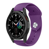 Strap-it Samsung Galaxy Watch 4 Classic 42mm Silicone Strap (Purple) Strap-it Samsung Galaxy Watch 4 Classic 42mm Silicone Strap (Purple)