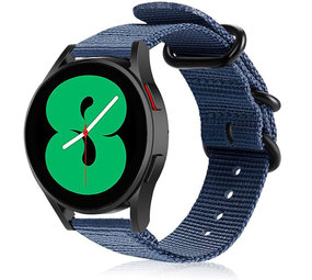 Strap-it Samsung Galaxy Watch 4 40mm Nylon Strap with Buckle (Blue) Strap-it Samsung Galaxy Watch 4 40mm Nylon Strap with Buckle (Blue)