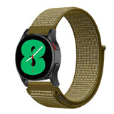 Strap-it Samsung Galaxy Watch 4 44mm Nylon Strap (Olive) Strap-it Samsung Galaxy Watch 4 44mm Nylon Strap (Olive)