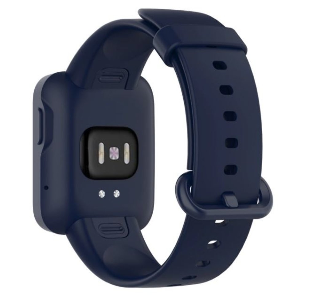Strap-it Strap-it Xiaomi Mi Watch Lite Silicone Strap (Dark Blue)