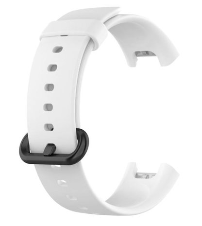 Strap-it Strap-it Xiaomi Mi Watch Lite Silicone Strap (White)