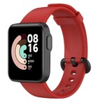 Strap-it Strap-it Xiaomi Mi Watch Lite Silicone Strap (Red)