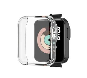 Strap-it Xiaomi Mi Watch Lite TPU Case (Transparent) Strap-it Xiaomi Mi Watch Lite TPU Case (Transparent)