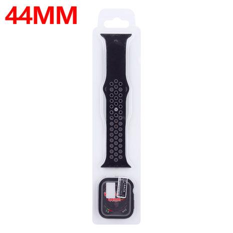 Strap-it Strap-it Apple Watch Sport Strap + TPU Case (Black/Grey) Strap-it Strap-it Apple Watch Sport Strap + TPU Case (Black/Grey)