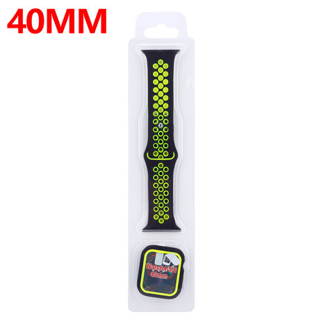 Strap-it Strap-it Apple Watch Sport Strap + TPU Case (Black/Yellow) Strap-it Strap-it Apple Watch Sport Strap + TPU Case (Black/Yellow)