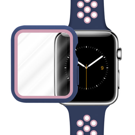Strap-it Strap-it Apple Watch Sport Strap + TPU Case (Blue/Pink) Strap-it Strap-it Apple Watch Sport Strap + TPU Case (Blue/Pink)