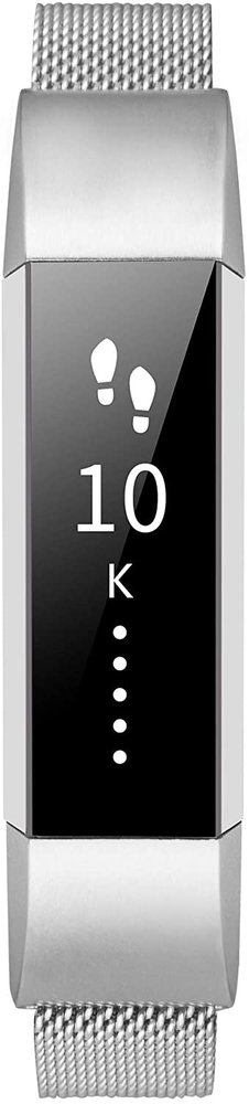 Strap-it Strap-it Fitbit Alta (HR) Milanese Strap (Silver) Strap-it Strap-it Fitbit Alta (HR) Milanese Strap (Silver)