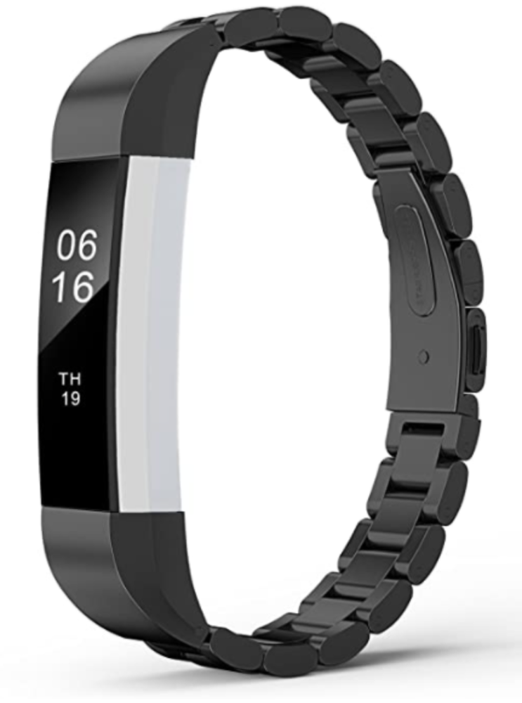 Fitbit alta hr black small hot sale