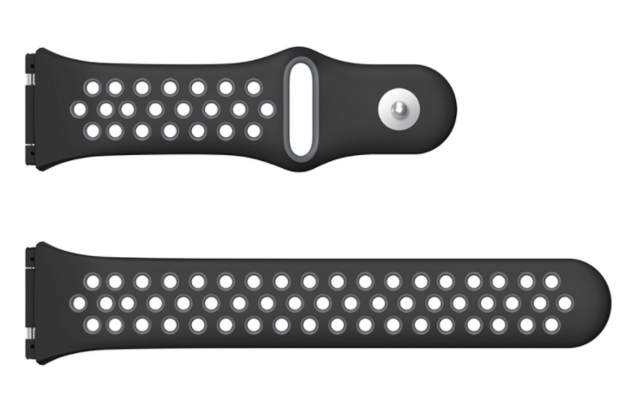 Strap-it Strap-it Fitbit Ionic Sport Strap (Black/Grey) Strap-it Strap-it Fitbit Ionic Sport Strap (Black/Grey)
