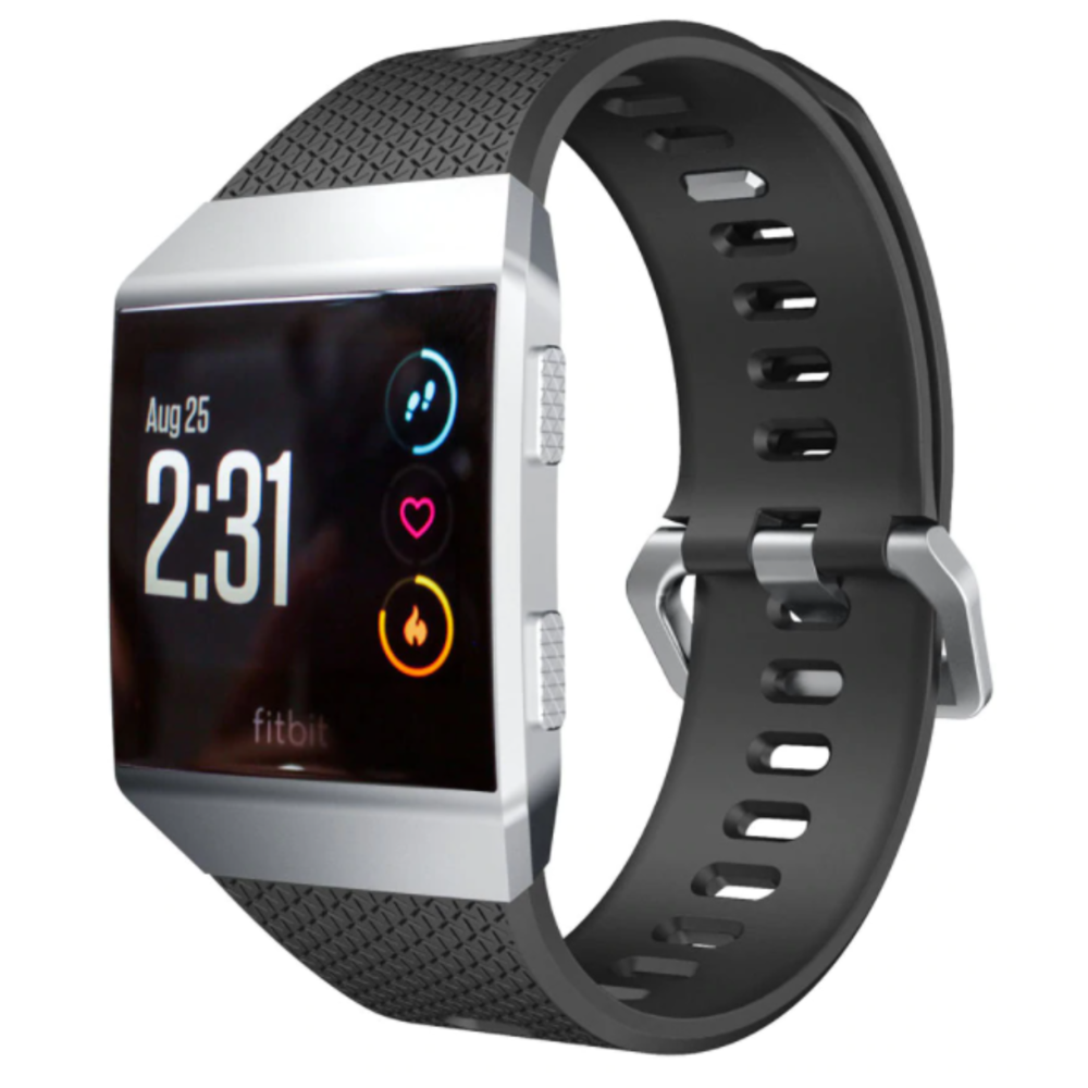 Fitbit Ionic Silicone Strap (Black)