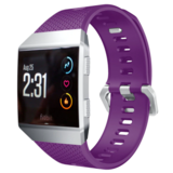 Strap-it Fitbit Ionic Silicone Strap (Purple)