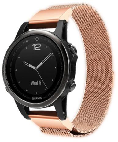 Fenix 5 store rose