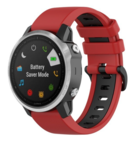 Strap-it Strap-it Garmin Fenix 5x/6x Sport Strap (Red/Black)