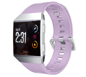 Strap-it Fitbit Ionic Silicone Strap (Light Purple)