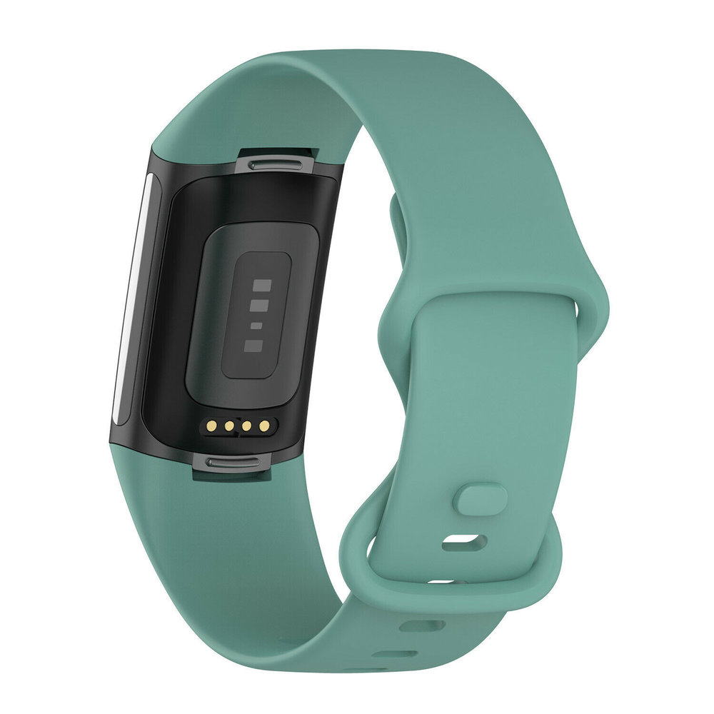 Strap-it Strap-it Fitbit Charge 5 Silicone Strap (Viridian)