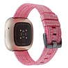 Strap-it Strap-it Fitbit Sense Woven Nylon Strap with Buckle (Pink) Strap-it Strap-it Fitbit Sense Woven Nylon Strap with Buckle (Pink)