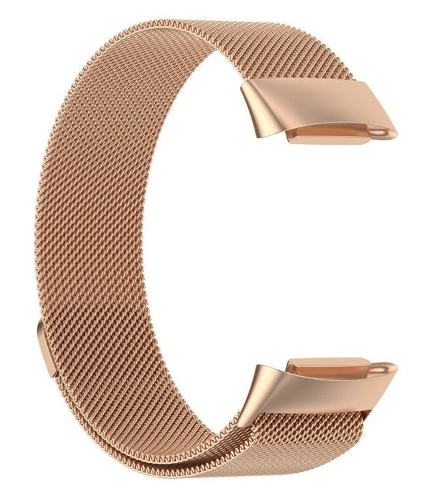 Strap-it Strap-it Fitbit Charge 5 Milanese Strap (Rose Gold) Strap-it Strap-it Fitbit Charge 5 Milanese Strap (Rose Gold)
