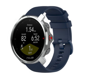 Strap-it Polar Grit X Premium Silicone Strap (Dark Blue)
