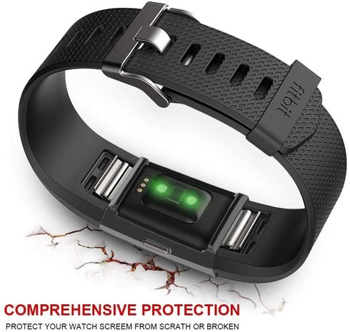 Fitbit charge 2 black sales