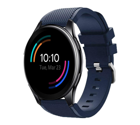 Strap-it OnePlus Watch Silicone Strap Perfect Fit (Dark Blue)