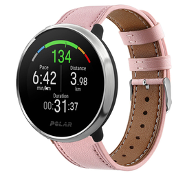 Strap-it Polar Unite Leather Strap (Pink) Strap-it Polar Unite Leather Strap (Pink)