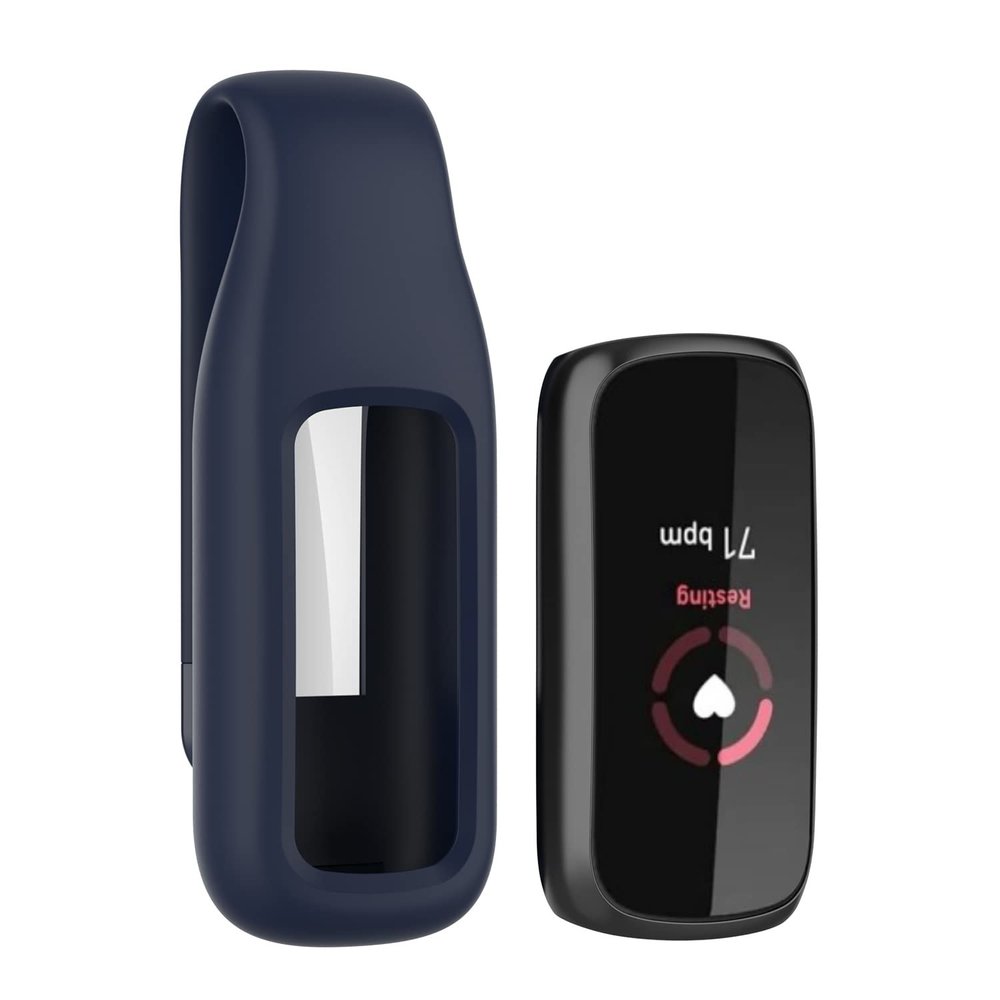 Strap-it Strap-it Fitbit Luxe Silicone Clip (Dark Blue)