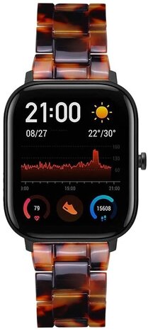 Strap-it Strap-it Xiaomi Amazfit GTS Resin Strap (Lava) Strap-it Strap-it Xiaomi Amazfit GTS Resin Strap (Lava)