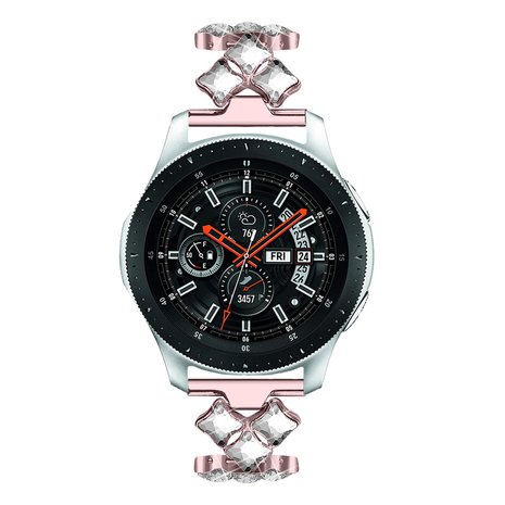 Strap-it Strap-it Steel Diamond Samsung Galaxy Watch 46mm Strap (Pink) Strap-it Strap-it Steel Diamond Samsung Galaxy Watch 46mm Strap (Pink)