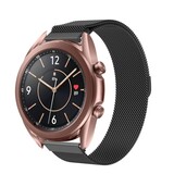 Strap-it Samsung Galaxy Watch 3 Milanese Strap 41mm (Black) Strap-it Samsung Galaxy Watch 3 Milanese Strap 41mm (Black)