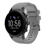 Strap-it Fossil Gen 5 Silicone Strap (Grey)