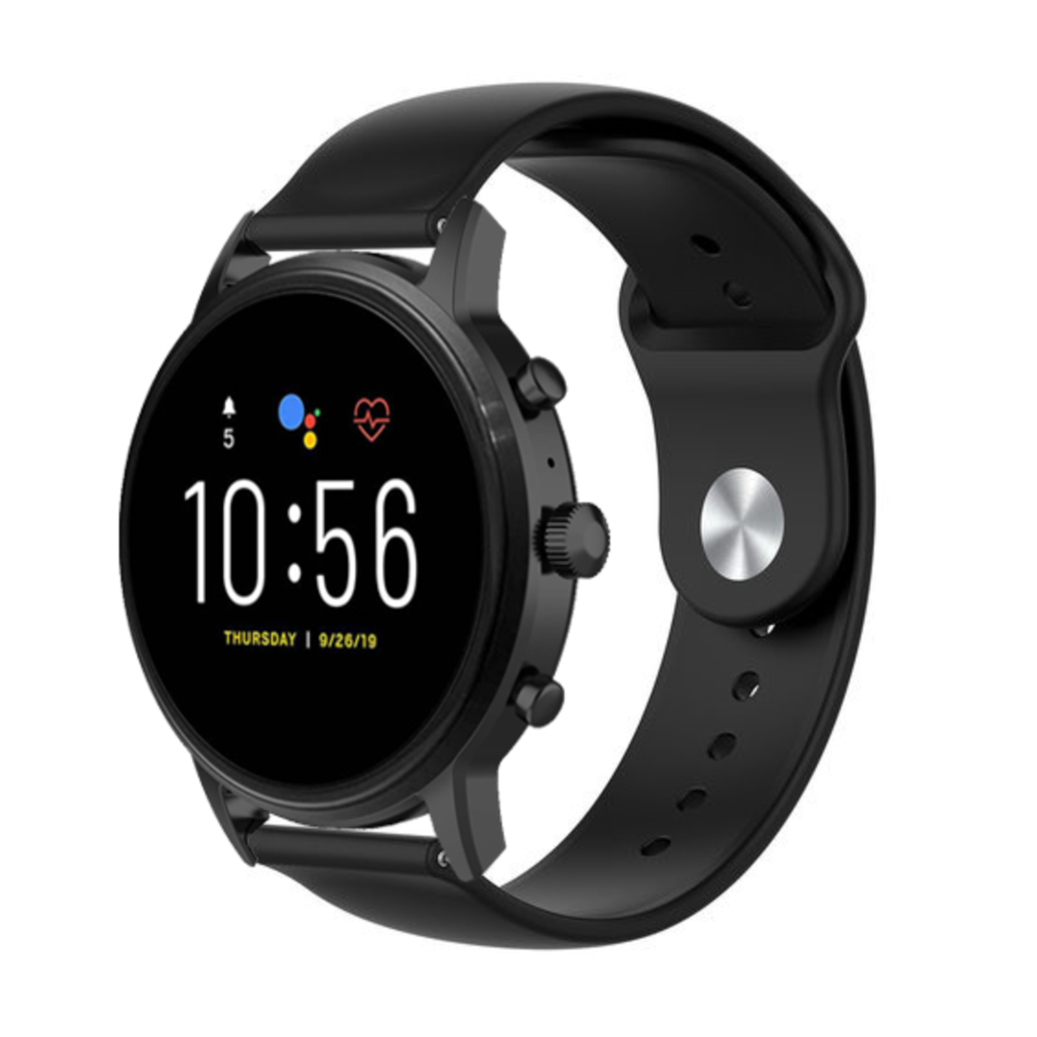 Fossil Gen 5 Sport Strap Black