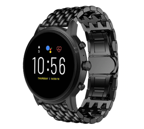 Strap-it Fossil Gen 5 Steel Dragon Strap (Black) Strap-it Fossil Gen 5 Steel Dragon Strap (Black)